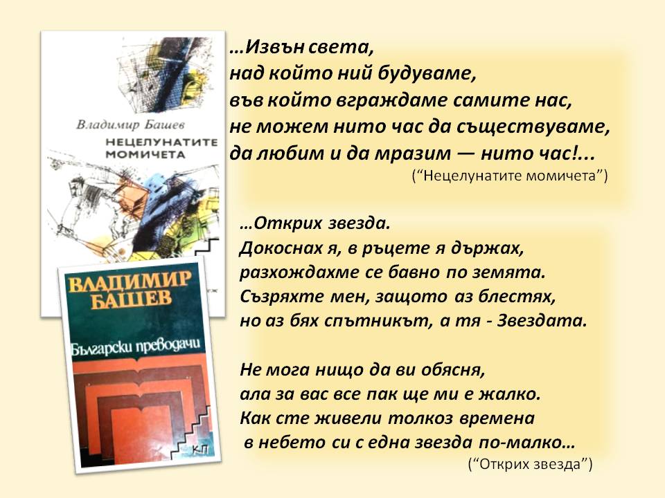 Презентация за 90 г. от рождението на Владимир Башев - слайд 5